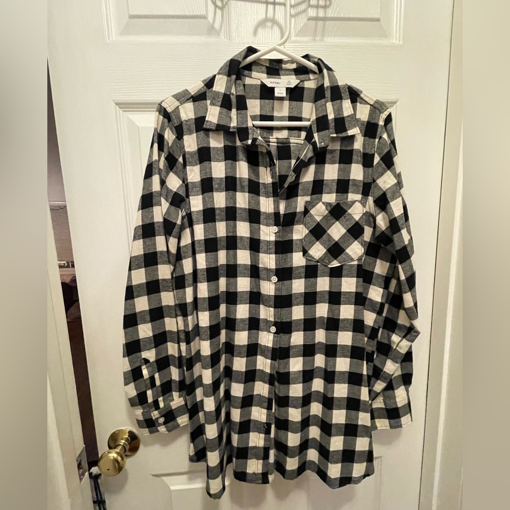 Old navy tunic flannel